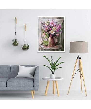 Flowers DIY Oil Painting by Numbers | Paint by Numbers for Adults | 16x20 Inch Canvas | MT10940 - Buy Online on GoSupps.com