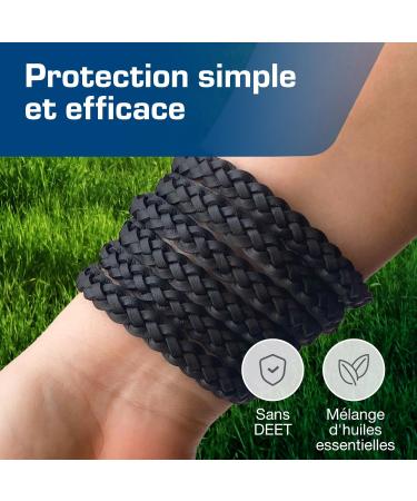 Active Era Mosquito Protection Bracelet - 12 Pack | Natural Waterproof DEET-Free Defense for Kids & Adults - 10 Days Protection for Outdoor & Camping - Buy Online on GoSupps.com