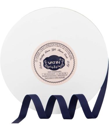 VATIN 3/8X 50 Yards Navy Blue Grosgrain Ribbon - Perfect for Crafts, Wedding Decor, DIY, Sewing & More - Buy Online on GoSupps.com