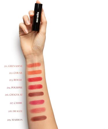  Sensilis Sensilis Velvet Moisturizing Lipstick with Satin Finish 208 Plum - 4 ml - Buy Online on GoSupps.com