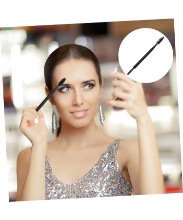 DOITOOL 1PC Eye shadow brush Eyebrow Brush for Women mascara Professional Eyebrow Brush Bamboo Eyelash brush Eyelash Brush Wooden eyelash brush eyebrow brush major M Black - Buy Online on GoSupps.com