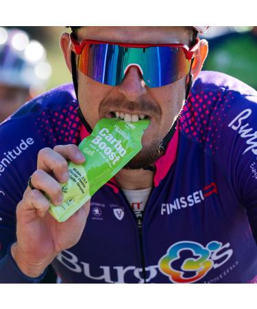 Victory Endurance Carbo Boost Gel. Go t Pomme Verte (18 x 76 g). Energie immediate. Pour l'exercice longue dur e. Complexe d'Hydrates de Carbone BCAAs et Sodium. Sans Caf ine. Sans gluten Vegan. - Buy Online on GoSupps.com