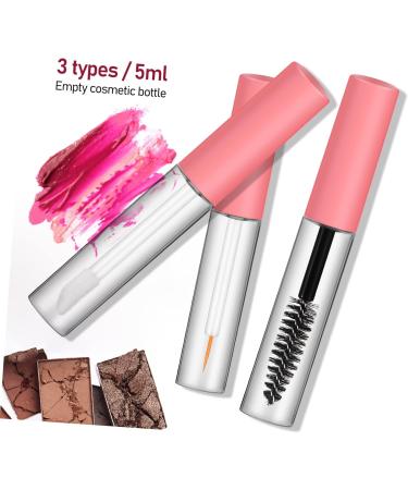 Gogogmee 6 Pcs Empty Bottle Eyelash Tool Eyelash Wands Empty Eyelash Wand Empty Mascara Tubes Extend Filling - Buy Online on GoSupps.com