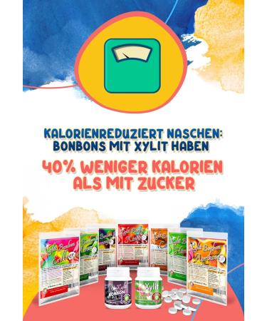 Xylitol Sugar Bonbons - Fresh Mint Mund Refreshment | 100% Xylitol No Aspartame | 300 Candies 210g - International Shipping Available - Buy Online on GoSupps.com