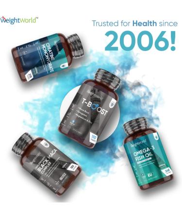 Testosterone Supplements for Men - 180 Vegan Tablets - 3 Months Supply - Energy, Performance & Muscle Growth - With Maca, Fenugreek, Zinc, Magnesium, Vitamin D & D-Aspartic - Buy Online on GoSupps.com