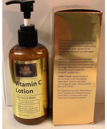 BNORTHSTAR Vitamin C Lotion - Brightening & Hydrating Skincare | International Shipping Available - Buy Online on GoSupps.com