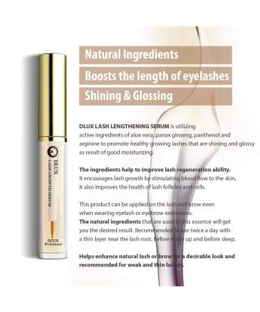 Dlux Pro 2-in-1 Eyelash Enhancer Serum Kit | Stimulate Growth for Longer, Fuller & Thicker Eyelashes & Eyebrows | Made in Korea - Buy Online on GoSupps.com