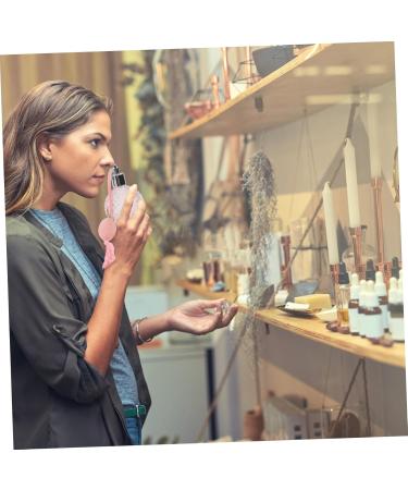 DOITOOL 1pc Air Bag Perfume Bottle Essential Oil Perfume Glass Carafe Glass Spray Bottle Travel Container Spray Mist Bottle Hair Perfume Refillable Screw Storage Bottle Pp Pink - Buy Online on GoSupps.com