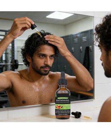 Strengthening Hair Oil 60ml Scalp Repair Liquid Moisturizing Hair Oil For Split Ends And Hair Breakage for Split Ends Hair Thinning Hair Loss Shine Heat - Buy Online on GoSupps.com