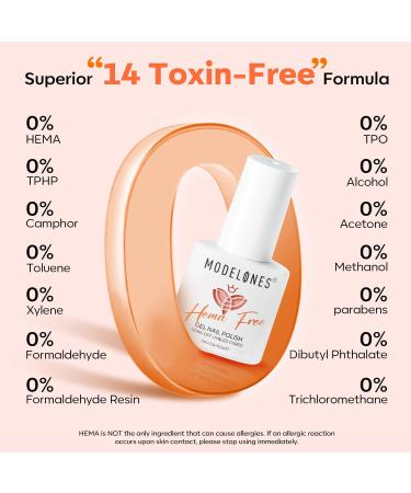 Modelones Hema Free Gel Nail Polish 6 Colors Nude Pink Jelly Gel Polish Neutral Nail Gel Polish Summer Shimmery Glitter Translucent Nail Art Gel Soak off Manicure DIY Salon for Girls Women Jelly Nude Pink - Buy Online on GoSupps.com