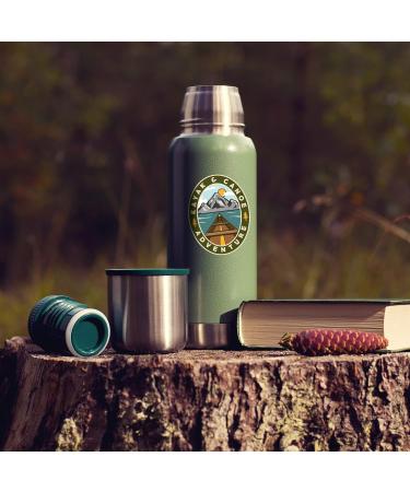 Finest Folia Nature Sticker - Outdoor Adventure Hiking Camping Weatherproof for Laptop Guitar Car Bike & Water Bottle (R181) - Buy Online on GoSupps.com