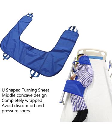 U-Shaped Patient Turning Pad with Fixation Belts | Labor-Saving Lifting Pad for Bedridden Patients - Medium Size | International Shipping Available - Buy Online on GoSupps.com