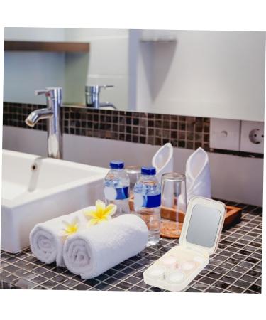 Buy SOLUSTRE Colored Contact Lenses with Mirror Film - Dustproof Travel Box - 2 Sets | International Shipping Available - Buy Online on GoSupps.com