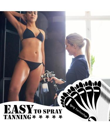 Shop Nuenen 120 Pairs Disposable Spray Tan Feet Pads - Adhesive Protectors for Sunless Tanning - Ultimate Foot Coverage (240 Feet - Buy Online on GoSupps.com