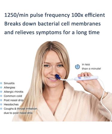 Portable Nasal Irrigator 7 Modes Nose Cleaner fitug Pulsating Nasal Wash Irrigation System Sinus Rinse Kit for Adults Child - Buy Online on GoSupps.com