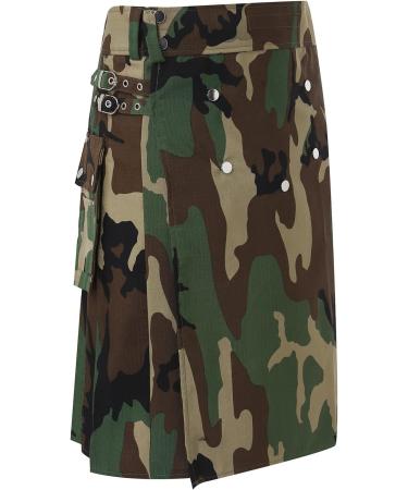 Buy Men's Scottish Rock Kilts in Large Sizes - Vintage & Classic Costumes for Adults | 5XL & 4XL Options Available - Buy Online on GoSupps.com