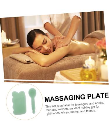 BCOATH 2-Piece Massage Board Set | Portable Beauty Accessories & Durable Acupuncture Tools for Facial Gua Sha & Massage - Buy Online on GoSupps.com