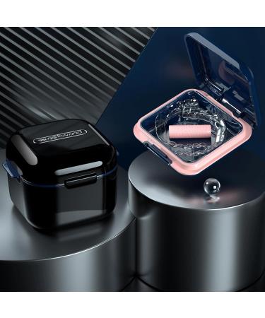 Harayaa Denture Container with Sieve Insert - Secure Storage for Dentures | International Shipping Available - Buy Online on GoSupps.com
