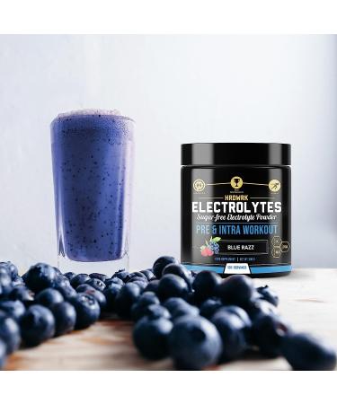 HRDWRK Electrolytes Powder with Magnesium & Potassium - Sugar Free Supplement for Endurance & Hydration - Keto Friendly - 8.81 oz - Buy Online on GoSupps.com