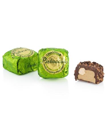 Venchi - Chocoviar Pistachio 1 kg - Chocolats avec pistache enti re croquante et p pites de caramel et de cacao - Sans gluten Chocoviar Pistache 1000 g (Lot de 1)