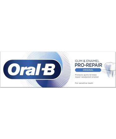 Oral-B Gum & Enamel Pro-Repair Toothpaste 75ml - Sensitive Teeth Protection & Gum Revitalization - Buy Online on GoSupps.com