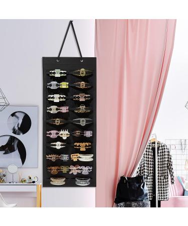 2pcs Large Claw Clip Organizer for Women and Girls - Hair Clip Storage Holder for Wall, Door, Closet - Buy Online on GoSupps.com