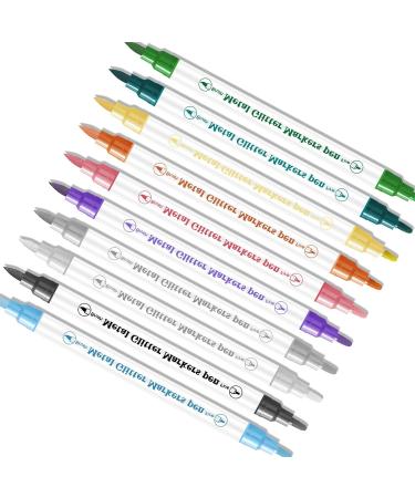 10Pcs Nail Pen Nail Art Pen Waterproof Pen Quick Dry Nail Art Painting Pen Abstract Lines Pen Metallic Nail Drawing Pen 3D Nail Art Set Nail Accessories Set - Buy Online on GoSupps.com