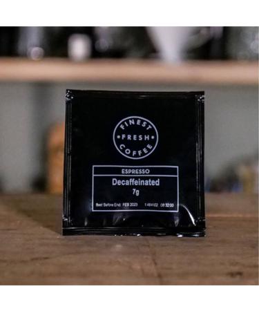 Decaffeinated Espresso Sachets (100x7g) Enjoy the perfect Espresso Blend without the caffeine. Stokes handy sachets are so easy to use.