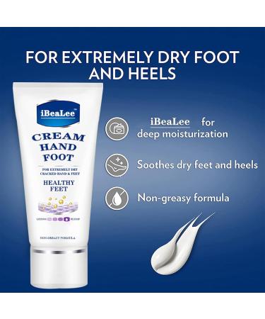 Urea Foot Cream for Dry Cracked Heels and Feet Cracked Foot Repair Ultra-Hydrating Foot Cream 35g Callus Remover For Dry And Hard Skin Foot Lotion for Dry Cracked Feet Heals & Moisturizes - Buy Online on GoSupps.com