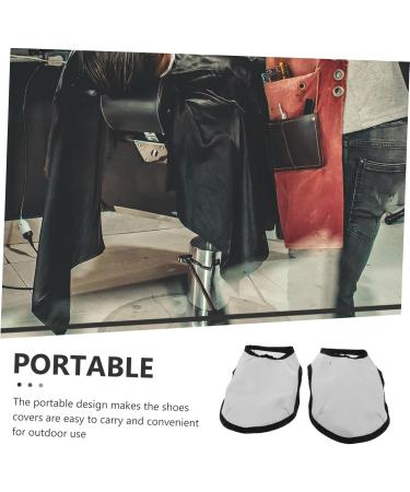 FOMIYES 1 Pair Anti-Breakage Shoe Cover Haircut Shoes Cloak Haircut Shoes Protector Hair Salon Shoes Cover Protective Shoes Cover Barber Shoes Covers Hairdressing Accessories Shoes Cape - Buy Online on GoSupps.com