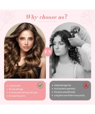 Miioto Heatless Curls Band - 3 Piece Soft Overnight Hair Curler for Long & Short Hair No Heat Pink - Buy Online on GoSupps.com