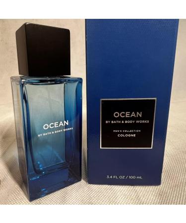 Bath Body Works Men's Cologne Spray OCEAN 3.4 oz 100ml.
