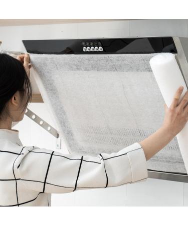 Range Hood Replacement Filter - Range Hood Grease Filter for Oil Absorbing - 5m/10 Non-Woven Grease Filter Paper Anti Restaurant Kitchen Extractor Fan Filter Pochy 46*10 Meters - Buy Online on GoSupps.com