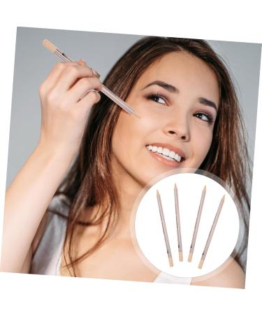 Mikinona 4pcs Concealer Pen Eraser Concealer Highlighter Stick Makeup Concealer for Face Eye Circle Wooden 1 g (Pack of 1) Assorted Color - Buy Online on GoSupps.com
