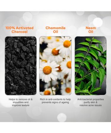 VLCC 7X Ultra Charcoal Peel Off Mask (100gm) - Deep Cleansing Facial Mask for All Skin Types | Buy Internationally - Buy Online on GoSupps.com