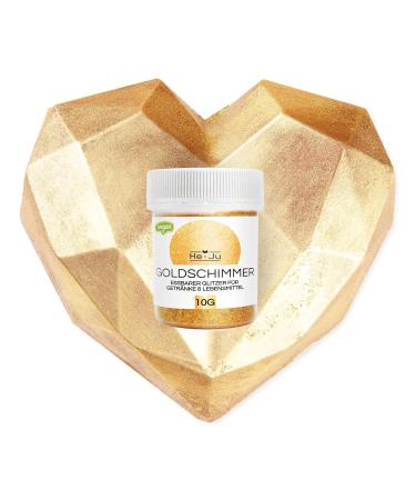 Buy Edible Gold Powder - 10g | Premium Edible Glitter for Drinks & Food | International Shipping - Buy Online on GoSupps.com