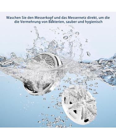 Kyaoayo Mini Electric Razor for Men - Portable Washable Wet & Dry Pocket Shaver | Travel-Friendly Fashionable Design - Buy Online on GoSupps.com