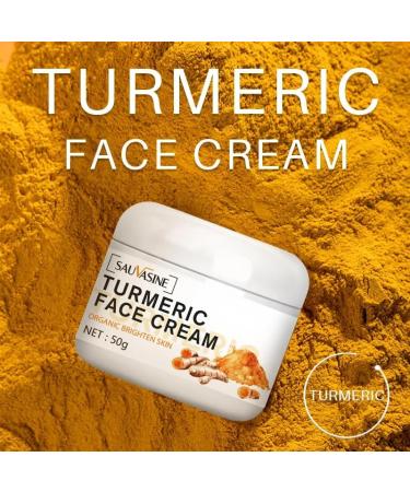 Turmeric Face Cream - Anti-Aging Moisturizer for Dark Spots & Wrinkles | Skin Repair & Hydration - 1.76 OZ - Buy Online on GoSupps.com
