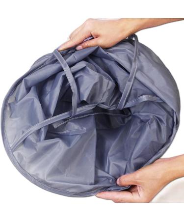 MCAORI Waterproof Shaving Leg Hair Bib Unisex Body Hair Aprons Foldable Umbrella Cape Barber Home Hairdressing Cape Cover Cloth - Buy Online on GoSupps.com