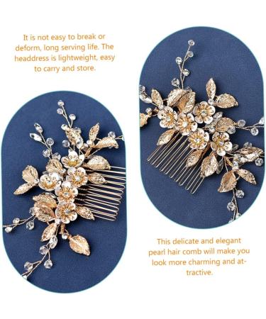 minkissy Comb Bridal Headband Wedding Hair Accessories for Brides Bride Headband Bride Hair Accessories Wedding Bridal Headpieces for Wedding Bride Headpiece Zinc Alloy Girl Bridesmaid Wig - Buy Online on GoSupps.com