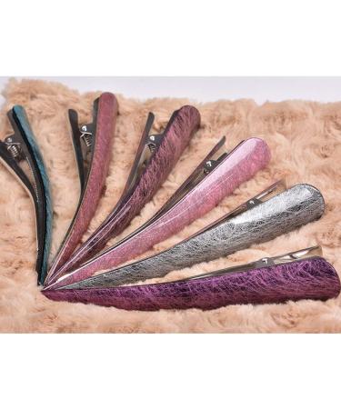 Alligator Clips Hair Crocodile Clips Hair Duckbill Hair Hair Barrettes Clips Styling Hair Clips 6pcs (#2) - Buy Online on GoSupps.com
