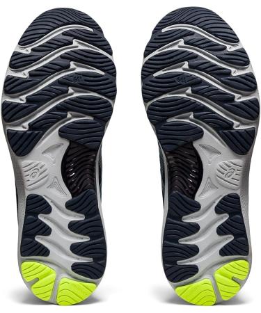 ASICS Men's Gel-Nimbus 23 Running Shoes 10.5 - Carrier Grey/Digital Aqua - Buy Online on GoSupps.com
