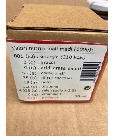 Canovella soc agr srl Liofenol 70 ml freezedried organic grapes - Buy Online on GoSupps.com