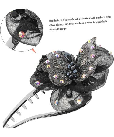 FRCOLOR Pins no slip hair grips hair clamps butterfly hair barrettes butterfly hair claws butterfly hair clips hair clips for girls hair pins for buns Miss French alloy no - Buy Online on GoSupps.com