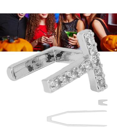 Verdant Touch Hip Hop Teeth - Removable Fake Teeth Ornaments for Halloween & Cosplay - Buy Online on GoSupps.com
