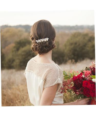 VINTORKY Fashionable Diamond Hair Accessories Decorative Hair Comb Women Headpiece Bridal Hair Clip Bridal Headpiece Hair Accessory Hair Combs for Women Accessories Fine Hair - Buy Online on GoSupps.com