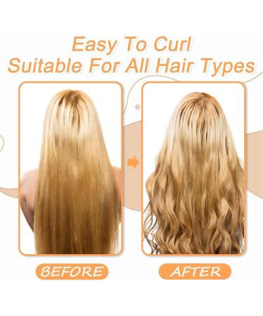 4pcs Heatless Blowout Hair Curlers for Long Hair Jumbo Flexi Rods Soft Overnight Hair Rollers Black - Buy Online on GoSupps.com