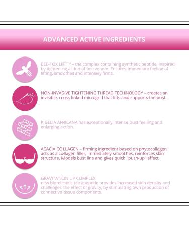 Eveline Cosmetics Bust Push-Up Serum | Breast Enlargement Cream for Women | 200ml | Intense Enhancer | Visible Uplift Results | Confirmed Effectiveness - Buy Online on GoSupps.com