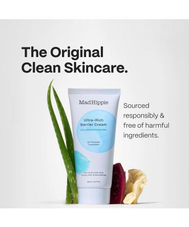 Mad Hippie Ultra-Rich Barrier Cream Travel-Friendly Multi-Purpose Moisturizer with Hyaluronic Acid Niacinamide & Vitamin C Lotion for Extremely Dry Skin Vegan & Cruelty-Free 2 Oz - Buy Online on GoSupps.com