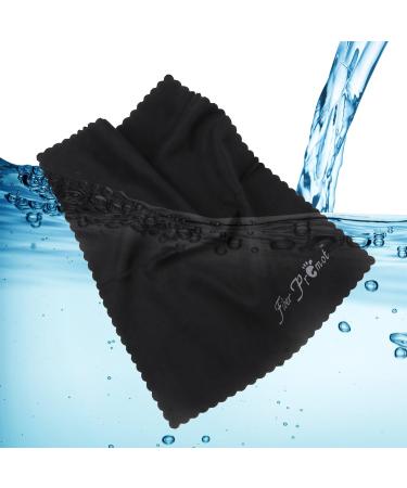 Fiber Promot 6 Pack Microfiber Cleaning Cloths for Electronics Phone Screen Camera Bottles  Lens Square Eye Glasses Wipes Optical Computer Laptop and TV Sets Cleaner ( 67 inches) 67inches Black grey royal Blue golden Yellow green orange - Buy Online on GoSupps.com